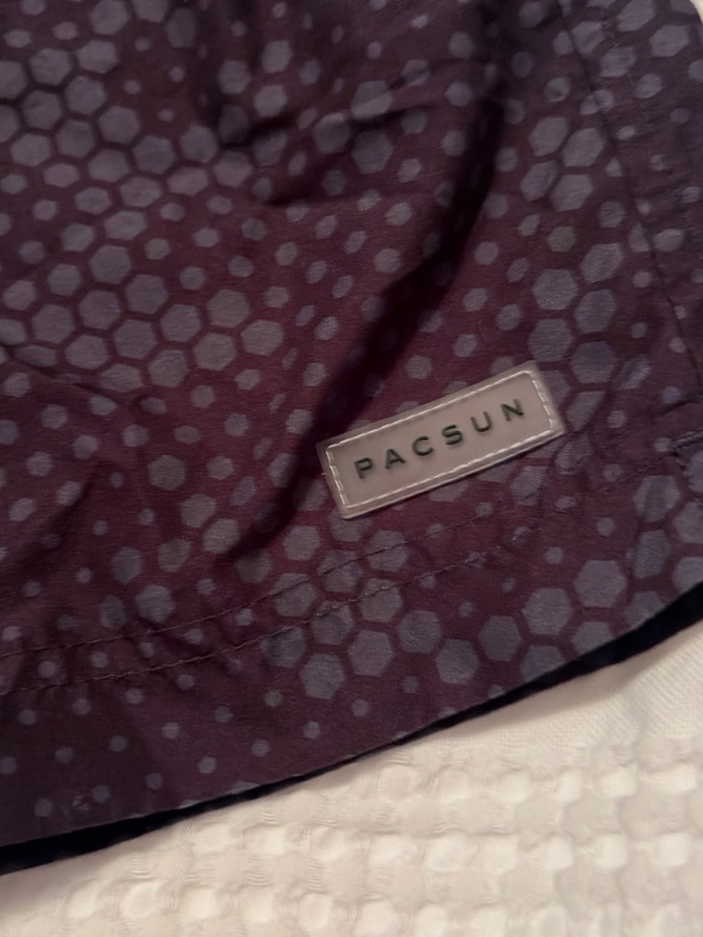 Pacsun Women's Hex Dot Purple Skirt